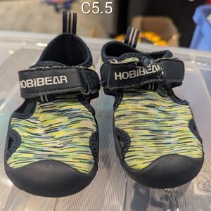 Hobie Kids Water Shoes - Black and Yellow C5.5